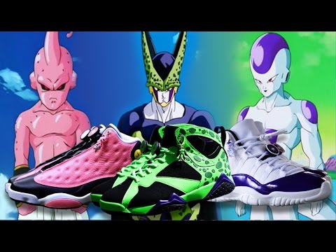 dragon ball z custom jordans