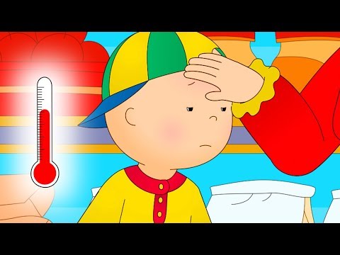 Caillou en Français | Caillou a de la Fièvre | dessin animé | dessin animé pour bébé | NOUVEAU