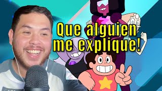 Reacción a la intro de STEVEN UNIVERSE doblaje latino va castellano