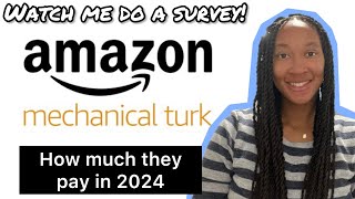 How Much Amazon Mechanical Turk (MTURK) pays per hour in 2024!