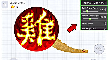 NEW 2.25.3 MACRO ZOOM MOD MENU🍫🤤 AGARİO XELAHOT MOD TUTORİAL! *İOS FOR ANDROİD* NO JAİLBREAK