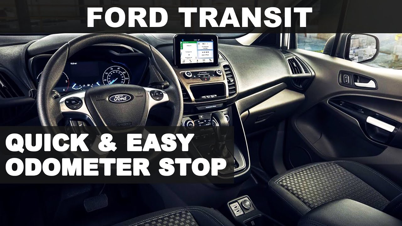 How To Stop Odometer | Ford Transit | Quick \U0026 Easy