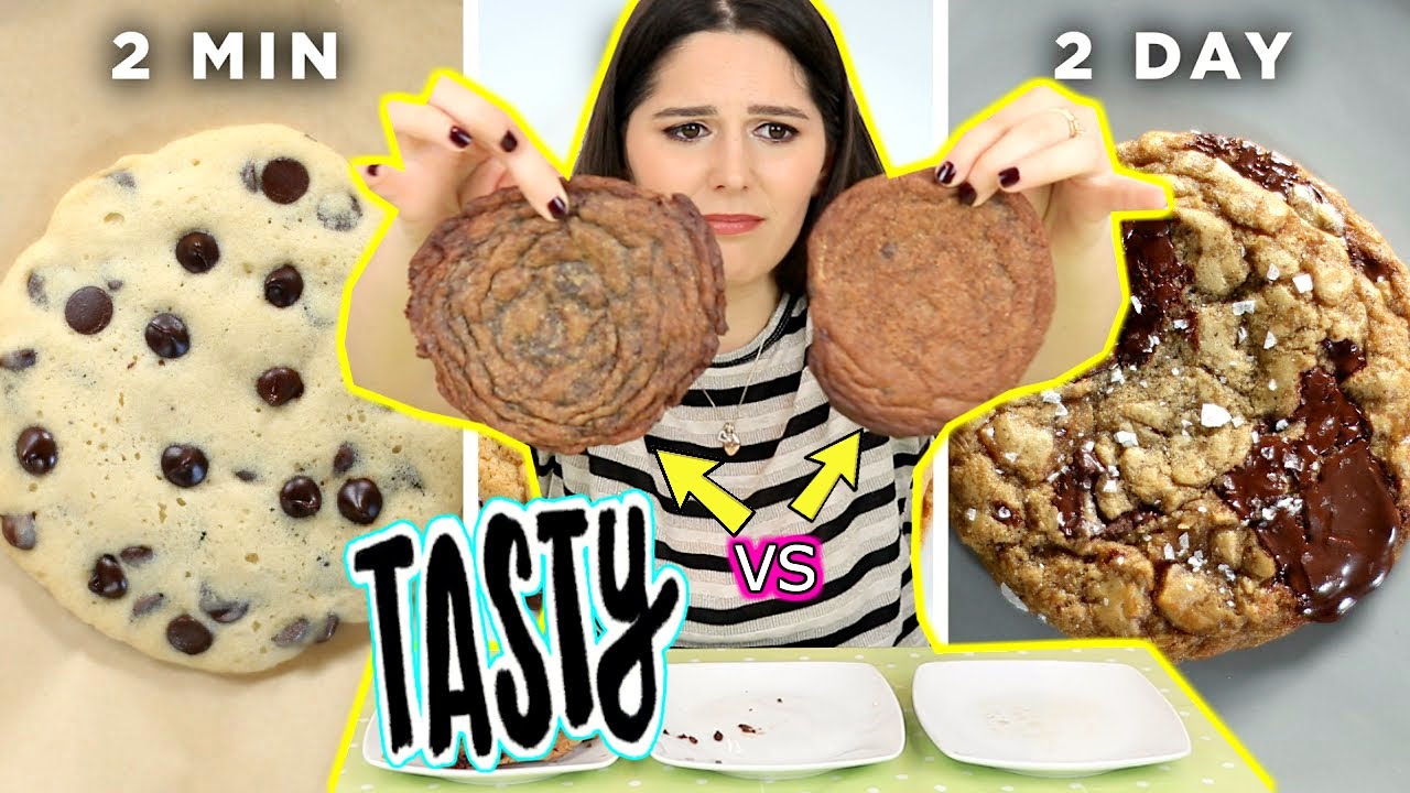 2-Minutos Vs. 2-Horas Vs. 2-Dias GALLETITA de TASTY - CUAL SERA MAS RICA?