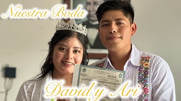 Nuestra Boda Civil 💍❤️ ( David y Ari ) 14/10/2025