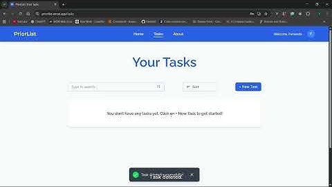 Priorlist - CS50 Final project