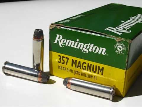 AT1 - .357 Magnum - Remington 158 Gr SJHP - YouTube