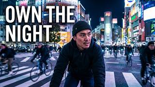 Tokyo Streets After Dark Cyclists Take Over
