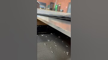 Cutting aluminum with router! #cnc #cncrouter #cncmachine #shorts