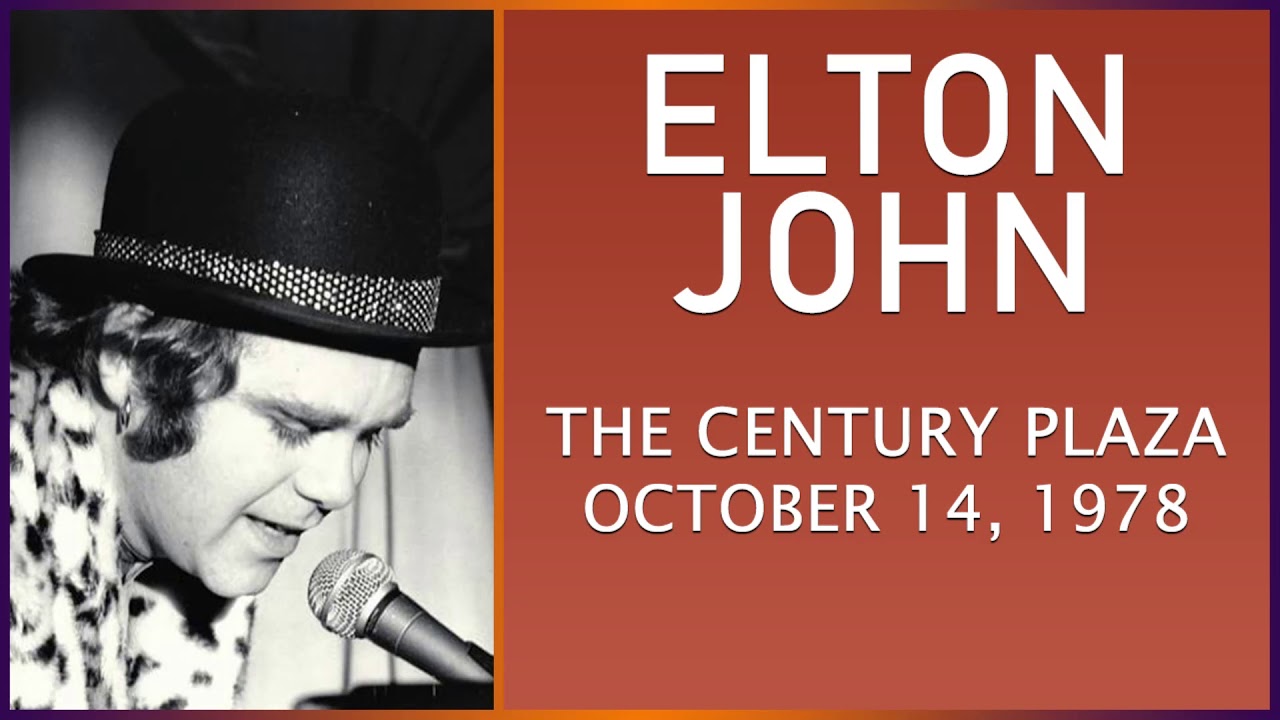 Elton John Los Angeles 1978 YouTube
