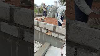 21 X 11 Room Solid Block Work Process.