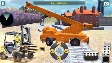 Train Station Virtual Construction Building - Best Android GamePlay