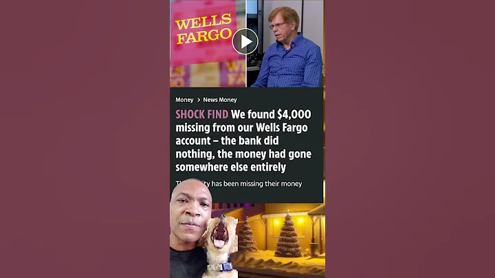 The shocking disappearance of $4,000 from their Wells Fargo account
