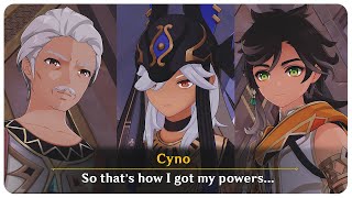 Origin of Cyno and Sethos Power | The Ba Fragments  Cyno Story Quest 2 |  Genshin Impact