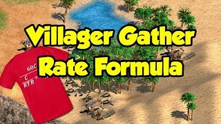 Villager Gather Rate Formula