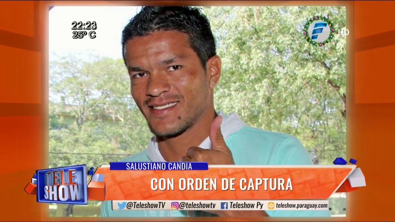 Salustiano Candia con orden de captura