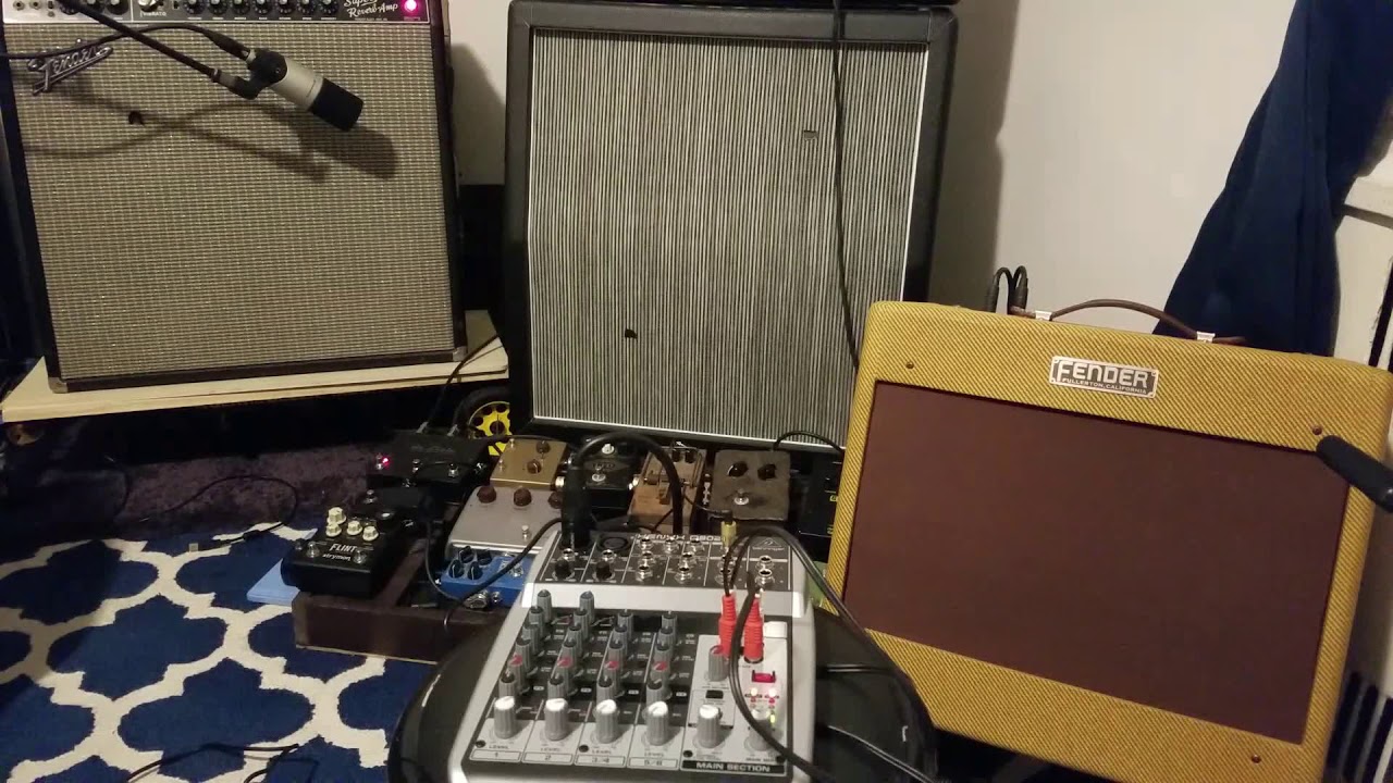 Behringer q802usb and Super Reverb into Android