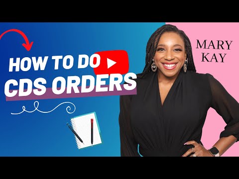 How to Process Mary Kay CDS Orders (Customer Delivery Service)