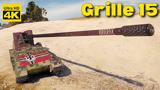 World of Tanks 8 Kills 11,5k damage Grille 15 | 4K Video | - My battle My rules