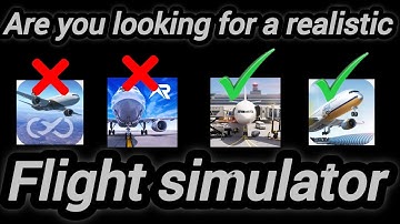 Top 5 best flight simulator for android and iOS for free  || Best flight simulator for free ||