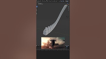 How to use the Array Modifier for motion graphics #3d #blender #animation #motion #design #tutorial