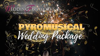 Professional Pyromusical Wedding Fireworks Display | Coldplay &amp; Take That @WeddingFireworksUK