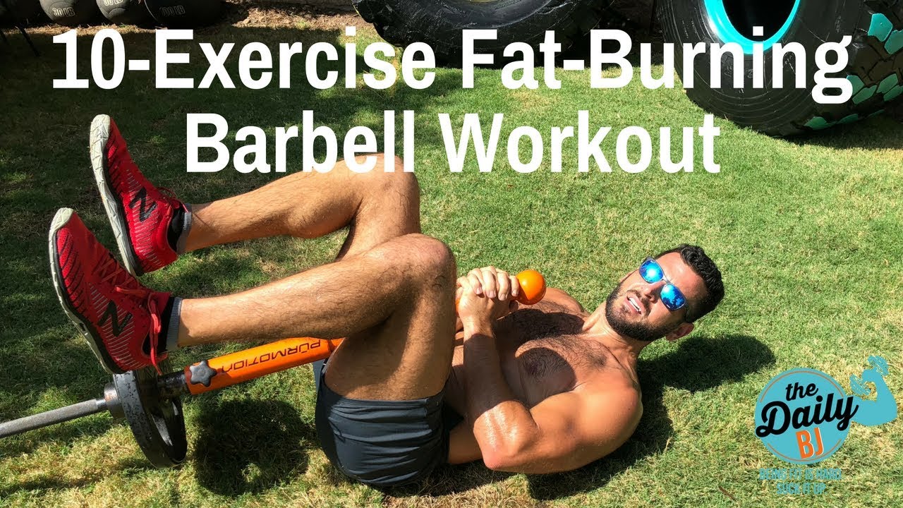 10-Exercise Barbell Landmine Circuit for Fat Loss | BJ Gaddour