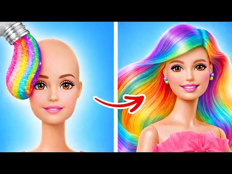 Our Doll Gets a Magical Makeover! 💖 Fun Beauty Transformation ✨