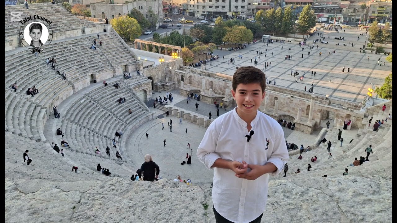 جوله في الدوله (9) .... المدرج الروماني في وسط العاصمه عمان/ الاردن