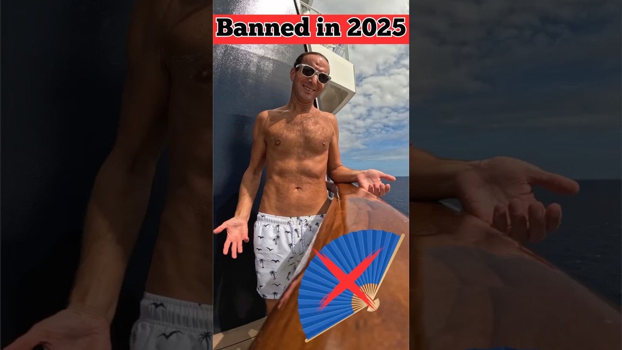 STOP! 5 Items Just BANNED from Cruise Ships in 2025