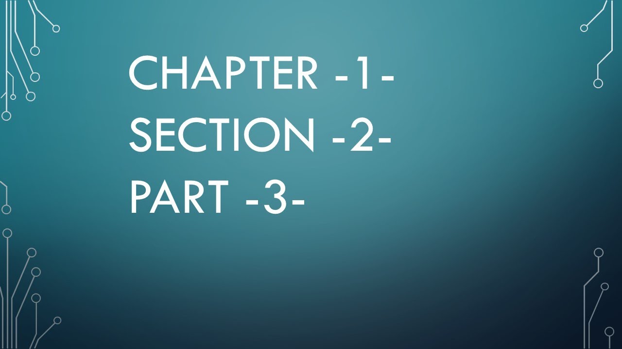 Chapter 6 section 2 part 3 grade 11 - YouTube