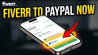 How to withdraw from Fiverr mobile app to PayPal - Beginner Guide