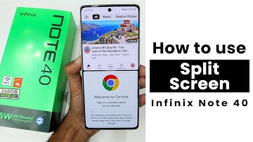 Does Infinix Note 40 have Split Screen Mode? Use Split Screen In Infinix Note 40