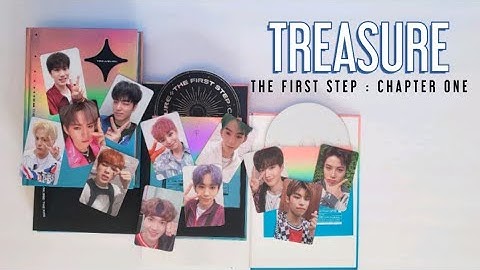 TREASURE 1st SINGLE ALBUM [THE FIRST STEP : CHAPTER ONE] unboxing in silence