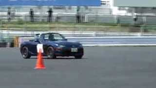 ロードスターNB8C 20120819筑波サーキット栃茨ジムカーナシリーズ第6戦試走