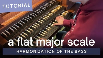 How to Harmonize Ab Major Scale in the Bass