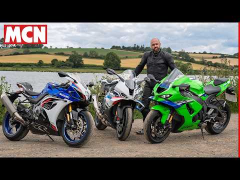 Is budget better? | Suzuki GSX-R1000R vs Kawasaki ZX-10R vs BMW S1000RR on the road | MCN