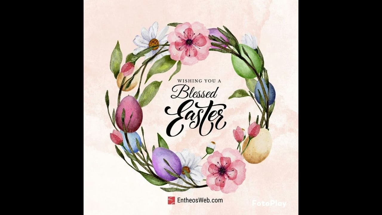 Easter wishes/ Stella Maris Convent.