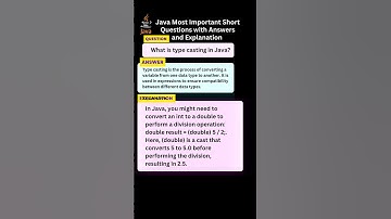 Java most important Short Questions with Answers and Explanation #computerapplications #icseclass10