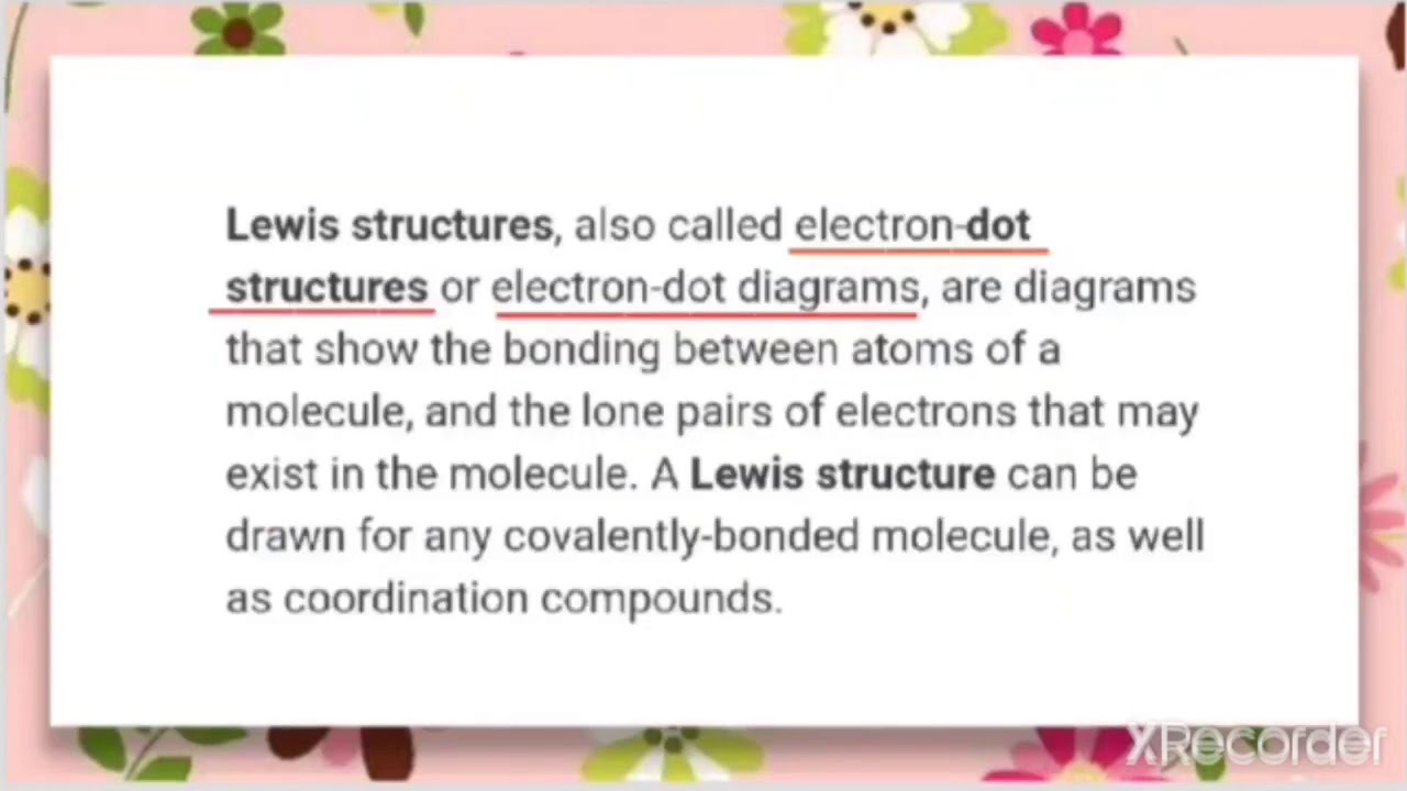 11 Lewis Structures