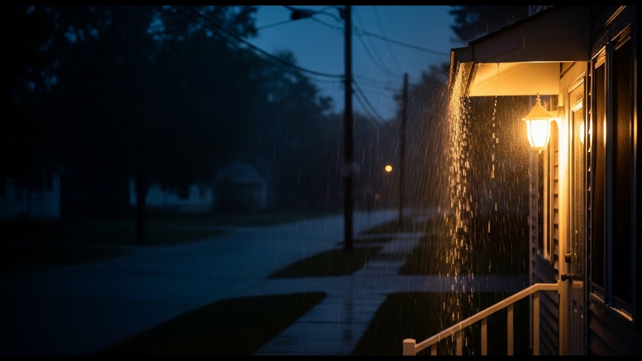 Steady Rain Sounds for Sleep | No Traffic • No Music ASMR