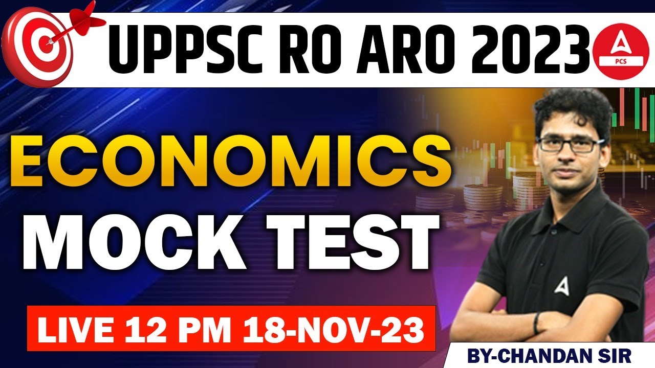UPPSC RO ARO 2023 | 𝐄𝐂𝐎𝐍𝐎𝐌𝐈𝐂𝐒 𝐌𝐎𝐂𝐊 𝐓𝐄𝐒𝐓 | Most Important Questions ...