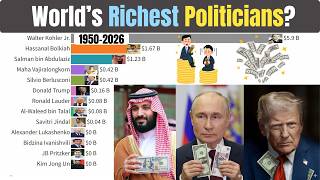 World’s Richest Politicians (1950–2026) 💰 | Power & Wealth Ranking
