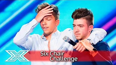Christian Burrows and Matt Terry sing for their se...