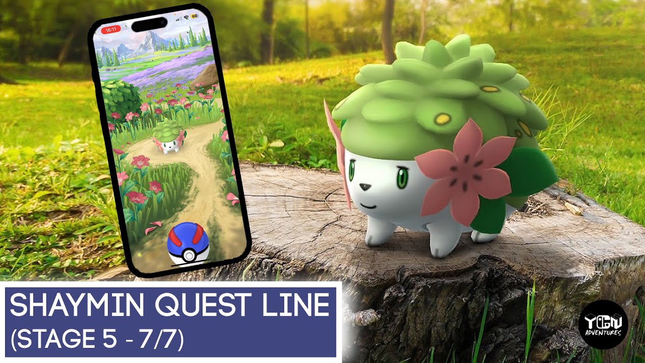 A FATEFUL ENCOUNTER... (Shaymin quest line in Pokemon GO)