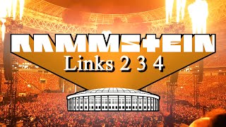 Rammstein - Links 234 [ Live in Moscow 2019.]