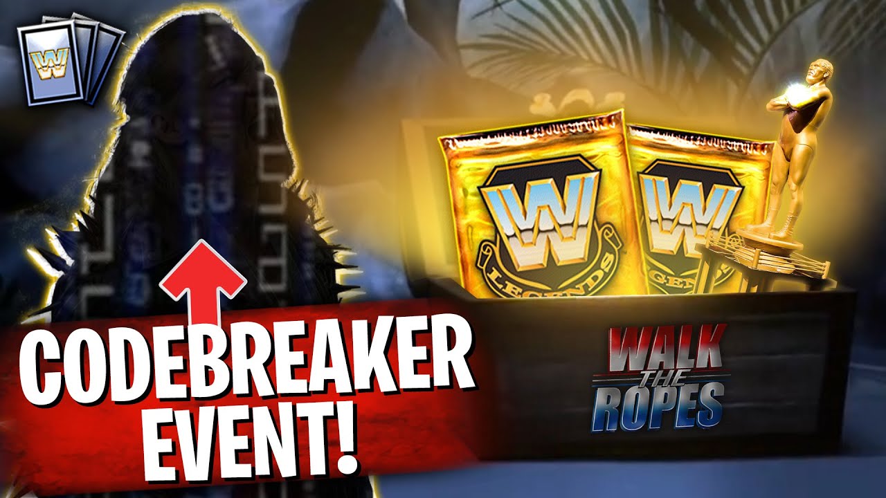 NEW CODEBREAKER EVENT REVEALED!! Epic WALK THE ROPES Pack Opening