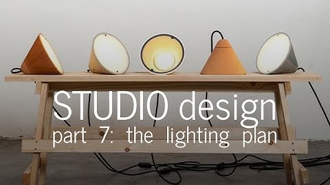 Designing a Small Studio - Lighting Plan (Part 7)