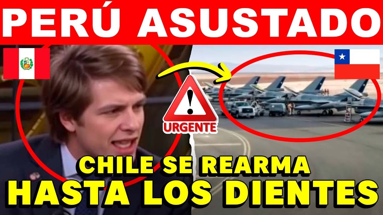 Perú ASUSTAD0 al Conocer que Chile se Rearma hasta los Dientes..