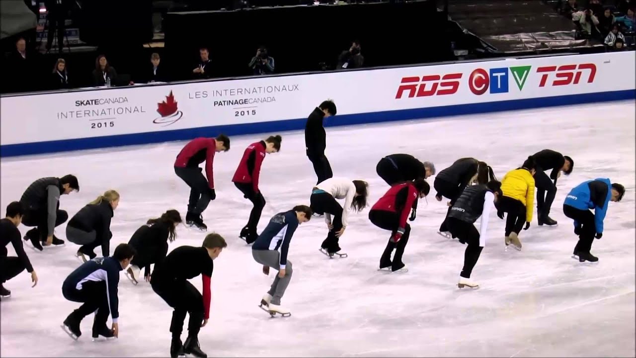 2015.11.01 - Skate Canada - 羽生結弦 Yuzuru Hanyu gala finale rehearsal