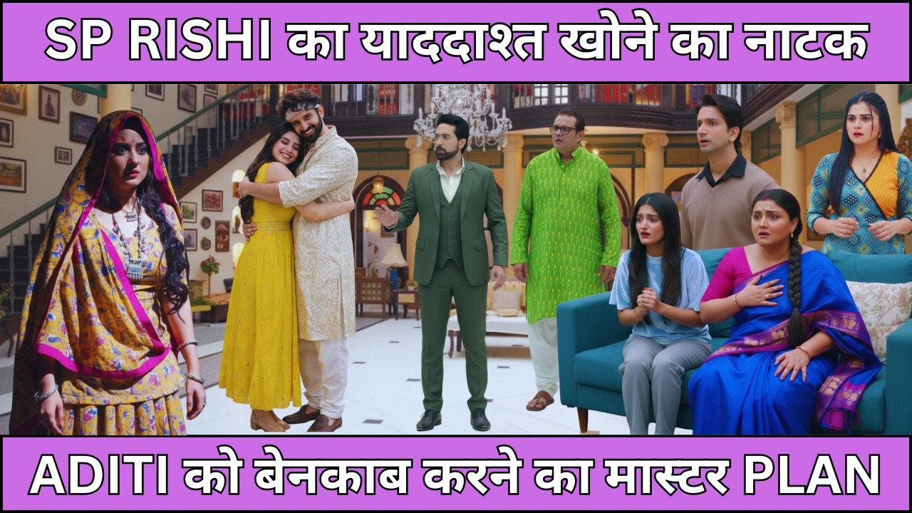 JHANAK UPCOMING TWIST SP RISHI का याददाश्त खोने का नाटक ADITI को बेनकाब करने का मास्टर PLAN